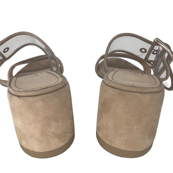 AGL Transparent Buckle Strap Mule Sandals - Picture 10 of 14